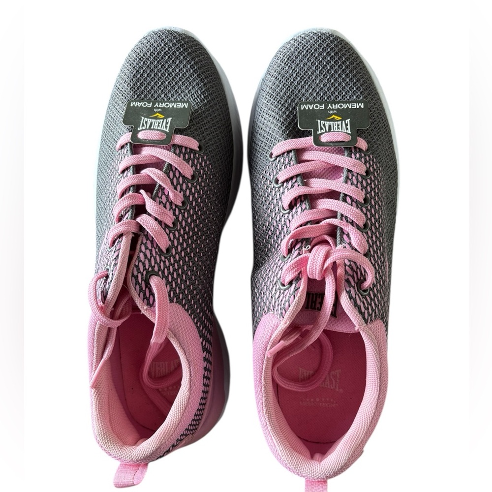 Everlast Sport Womens Fusion 2 Athletic Running Shoe, Pink /Grey size 11M